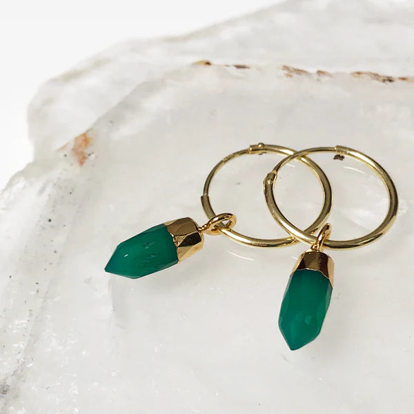 Cora Creole with Mini Point Green Onyx